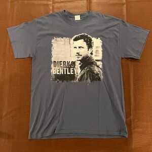 Dierks Bentley Band Shirt - Tour Dates - Size Large